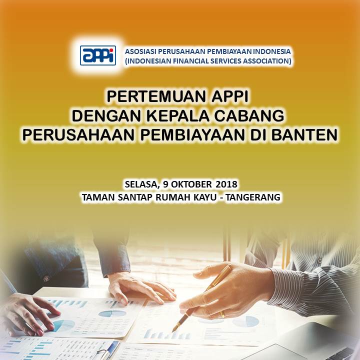 Pertemuan Appi Dengan Kepala Cabang Perusahaan Pembiayaan - Banten