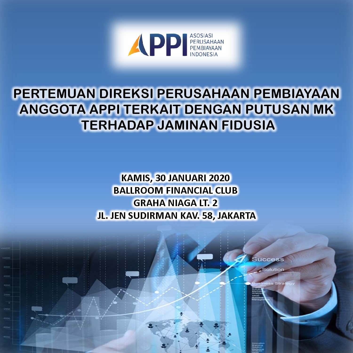 Pertemuan Direksi Perusahaan Pembiayaan Anggota APPI Terkait Putusan MK Terhadap Jaminan Fidusia