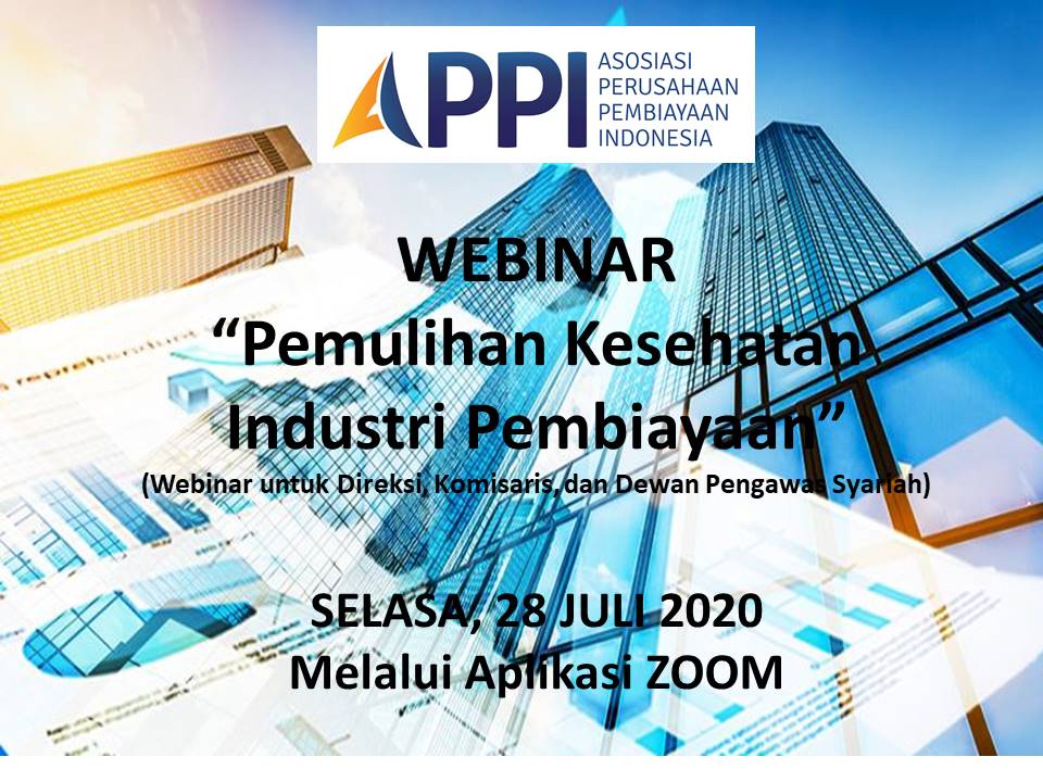 Webinar Pemulihan Kesehatan Industri Pembiayaan