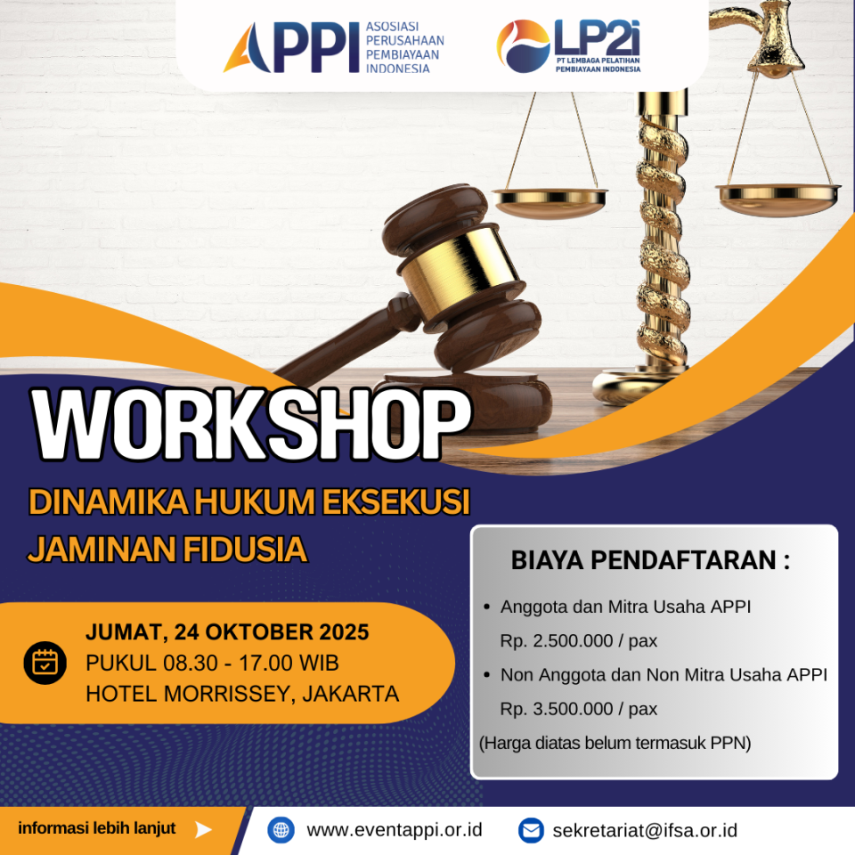 Workshop Dinamika Hukum Eksekusi Jaminan Fidusia
